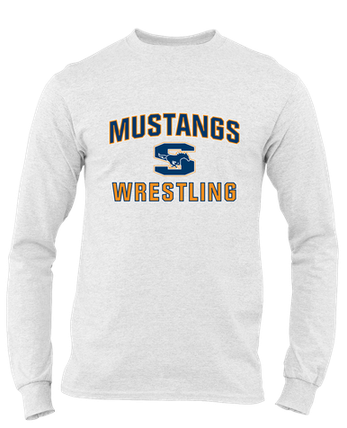 Sachse Mustangs Wrestling Men's Premium LS T-Shirt