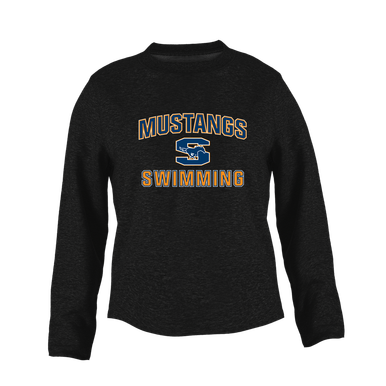 Sachse Mustangs Swimming Women's Sweatshirt