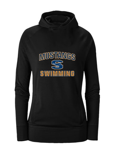 Sachse Mustangs Swimming Women's Hoodie