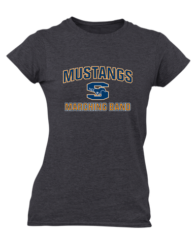 Sachse Mustangs Marching Band Women's Premium SS T-Shirt