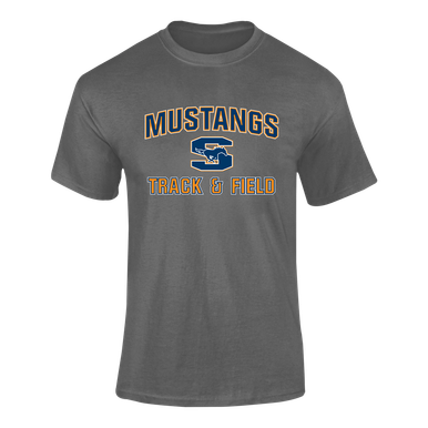 Sachse Mustangs Track & Field Men's SS T-Shirt