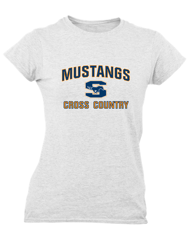 Sachse Mustangs Cross Country Women's SS T-Shirt