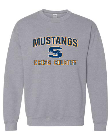 Sachse Mustangs Cross Country Men's Sweatshirt