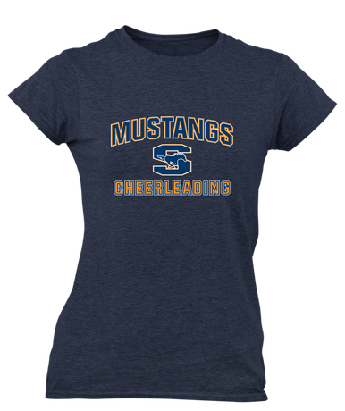 Sachse Mustangs Cheerleading Women's SS T-Shirt
