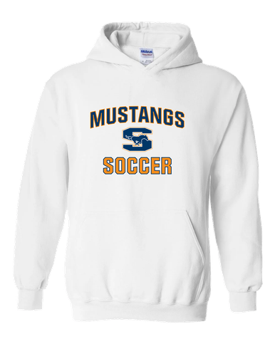 Sachse Mustangs Soccer #1 Men's Hoodie