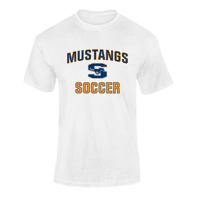 Sachse Mustangs Soccer #1 Men's SS T-Shirt
