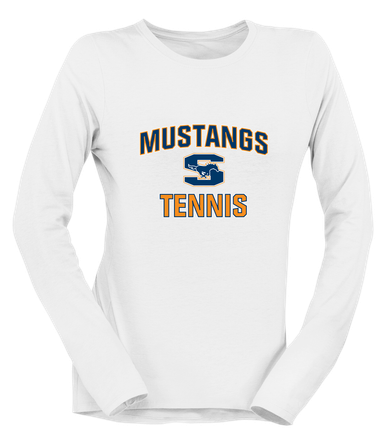 Sachse Mustangs Tennis Women's LS T-Shirt