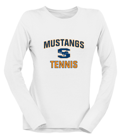 Sachse Mustangs Tennis Women's Premium LS T-Shirt