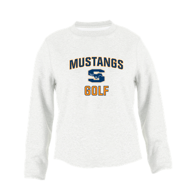 Sachse Mustangs Golf Women's Sweatshirt