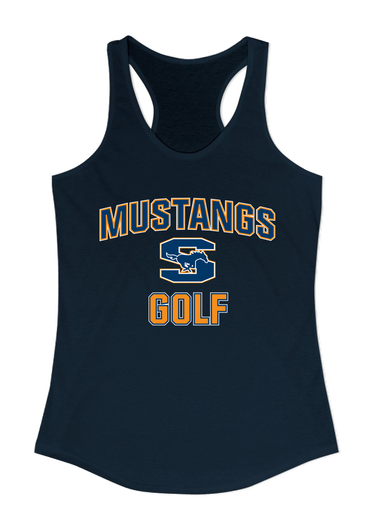 Sachse Mustangs Golf Women's Tank Top
