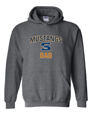 Sachse Mustangs Dad Men's Hoodie
