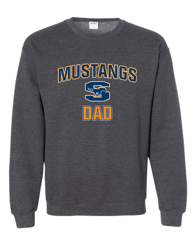 Sachse Mustangs Dad Men's Sweatshirt