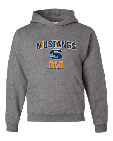 Sachse Mustangs Dad Men's Premium Hoodie