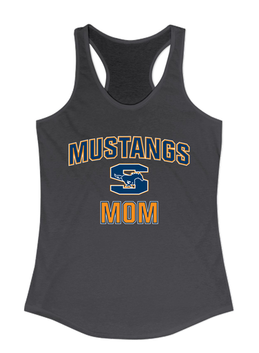 Sachse Mustangs Mom Women's Tank Top