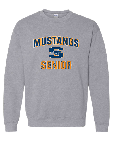 Sachse Mustangs Senior #1 Men's Sweatshirt