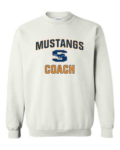 Sachse Mustangs Coach Men's Sweatshirt