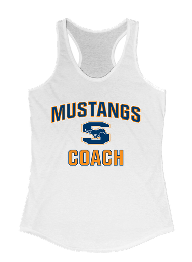 Sachse Mustangs Coach Women's Tank Top