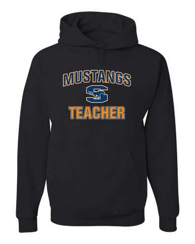 Sachse Mustangs Teacher Men's Premium Hoodie