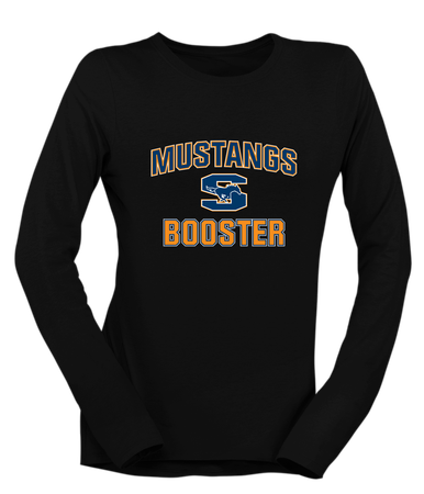 Sachse Mustangs Booster Women's Premium LS T-Shirt