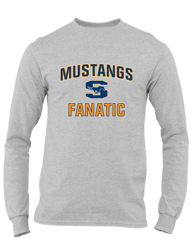 Sachse Mustangs Fanatic Men's LS T-Shirt