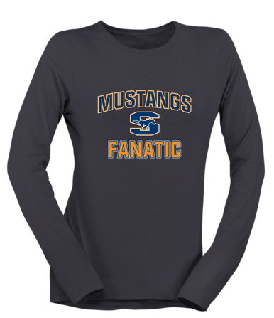 Sachse Mustangs Fanatic Women's Premium LS T-Shirt