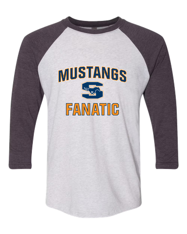 Sachse Mustangs Fanatic Women's Baseball T-Shirt