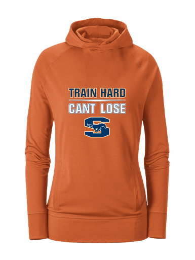 Sachse Mustangs Train Hard, Can't Lose Women's Hoodie