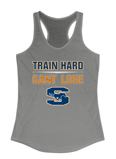 Sachse Mustangs Train Hard, Can't Lose Women's Tank Top