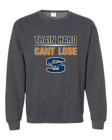 Sachse Mustangs Train Hard, Can't Lose Men's Sweatshirt
