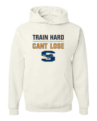 Sachse Mustangs Train Hard, Can't Lose Men's Premium Hoodie