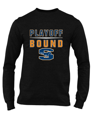 Sachse Mustangs Playoff Bound Men's Premium LS T-Shirt