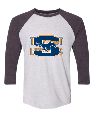 Sachse Mustangs They Not Like Us #2 Women's Baseball T-Shirt