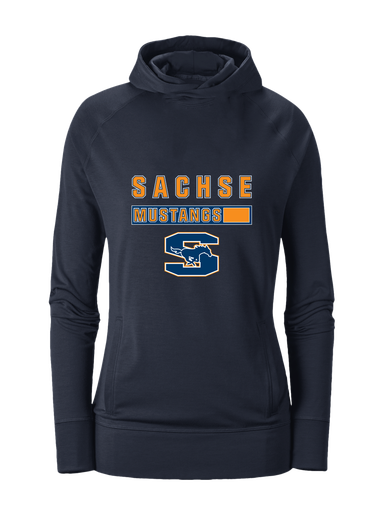 Sachse Mustangs Mascot #7 Women's Hoodie