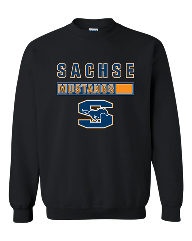 Sachse Mustangs Mascot #7 Men's Sweatshirt