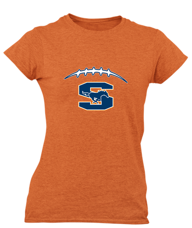 Sachse Mustangs Football #2 Women's SS T-Shirt