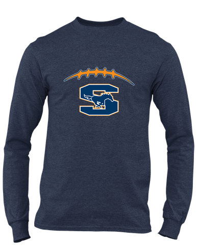 Sachse Mustangs Football #2 Men's Premium LS T-Shirt