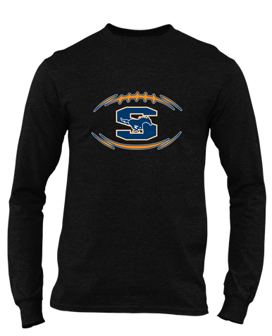 Sachse Mustangs Football #3 Men's Premium LS T-Shirt