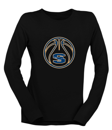 Sachse Mustangs Basketball #2 Women's Premium LS T-Shirt