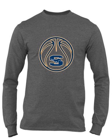 Sachse Mustangs Basketball #2 Men's Premium LS T-Shirt
