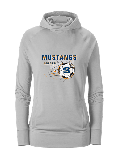 Sachse Mustangs Soccer #2 Women's Hoodie