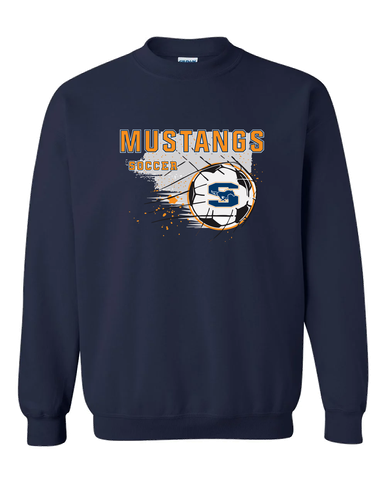 Sachse Mustangs Soccer #2 Men's Sweatshirt
