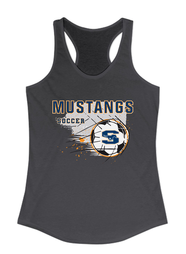 Sachse Mustangs Soccer #2 Women's Tank Top