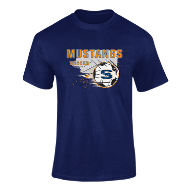 Sachse Mustangs Soccer #2 Men's Premium SS T-Shirt