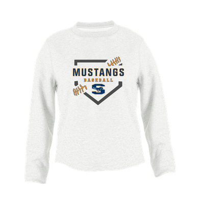 Sachse Mustangs Baseball #2 Women's Sweatshirt