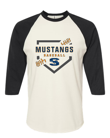 Sachse Mustangs Baseball #2 Men's Baseball T-Shirt