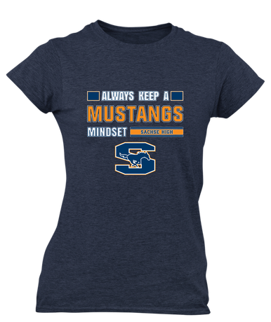 Sachse Mustangs Mindset Women's SS T-Shirt