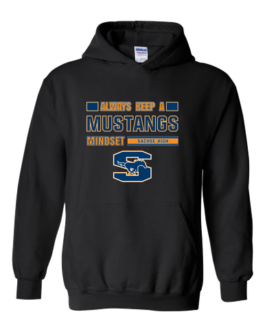 Sachse Mustangs Mindset Men's Hoodie