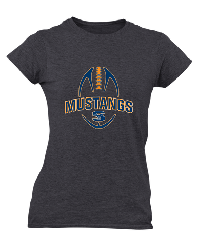 Sachse Mustangs Football #5 Women's SS T-Shirt