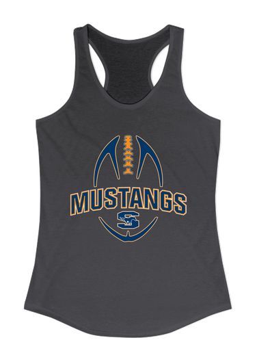 Sachse Mustangs Football #5 Women's Tank Top