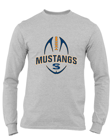 Sachse Mustangs Football #5 Men's Premium LS T-Shirt